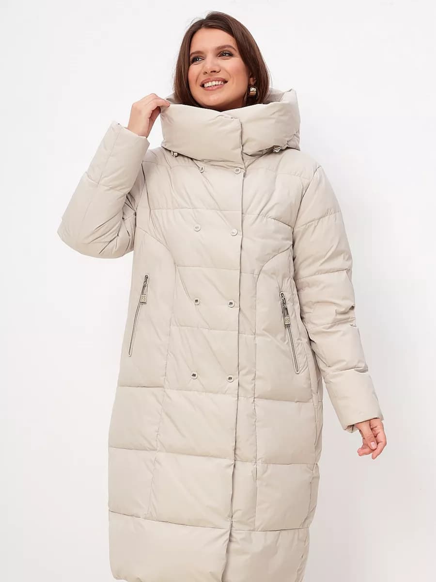 Пуховик длинный зимний