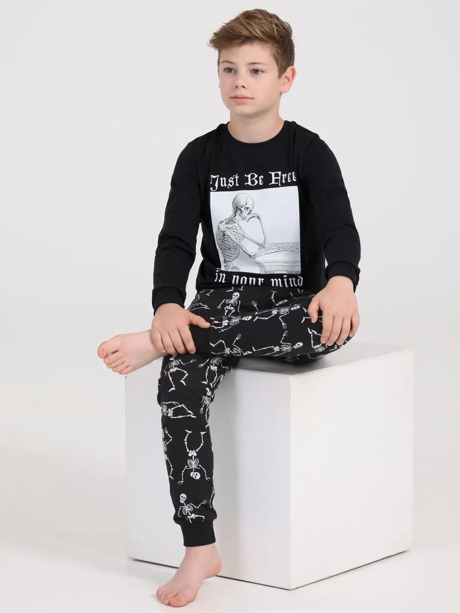 Пижама со штанами хлопок 100%