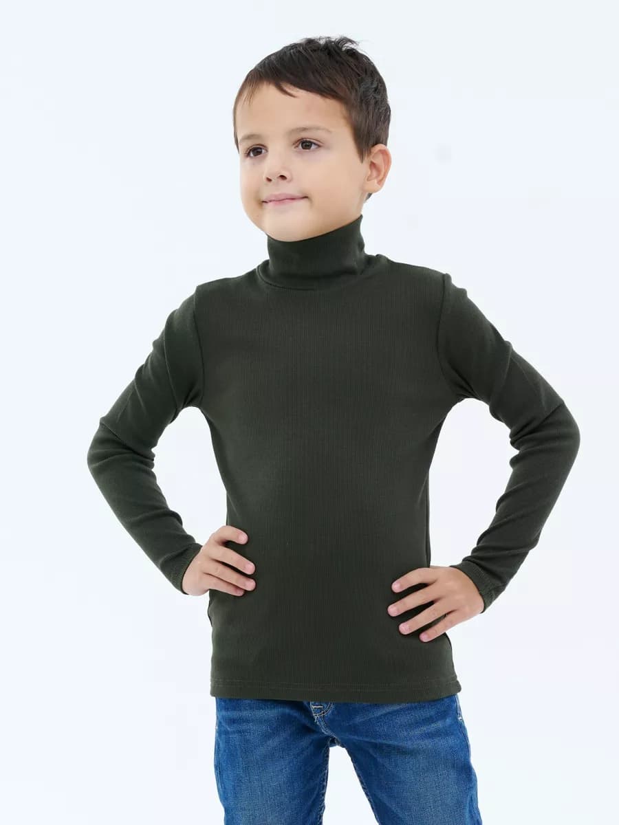 Водолазка одежда школьная однотонная хлопок