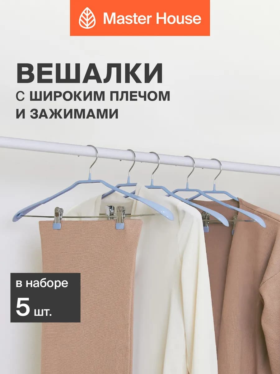 Вешалки для одежды взрослые крепкие противоскользящие