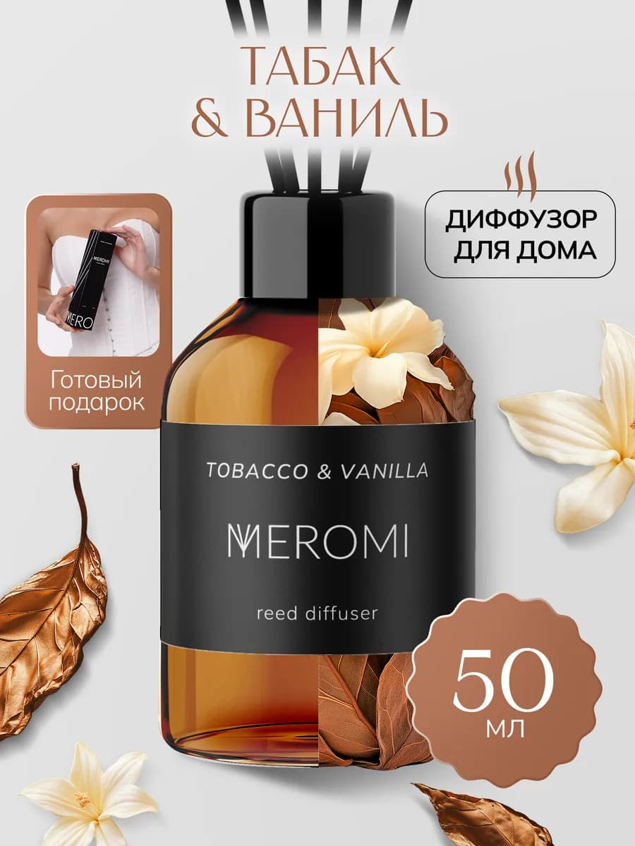 Диффузор для дома с фибровыми палочками ароматизатор