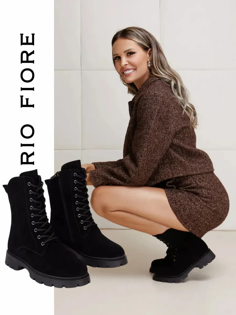 Ботинки зимние берцы натуральная замша