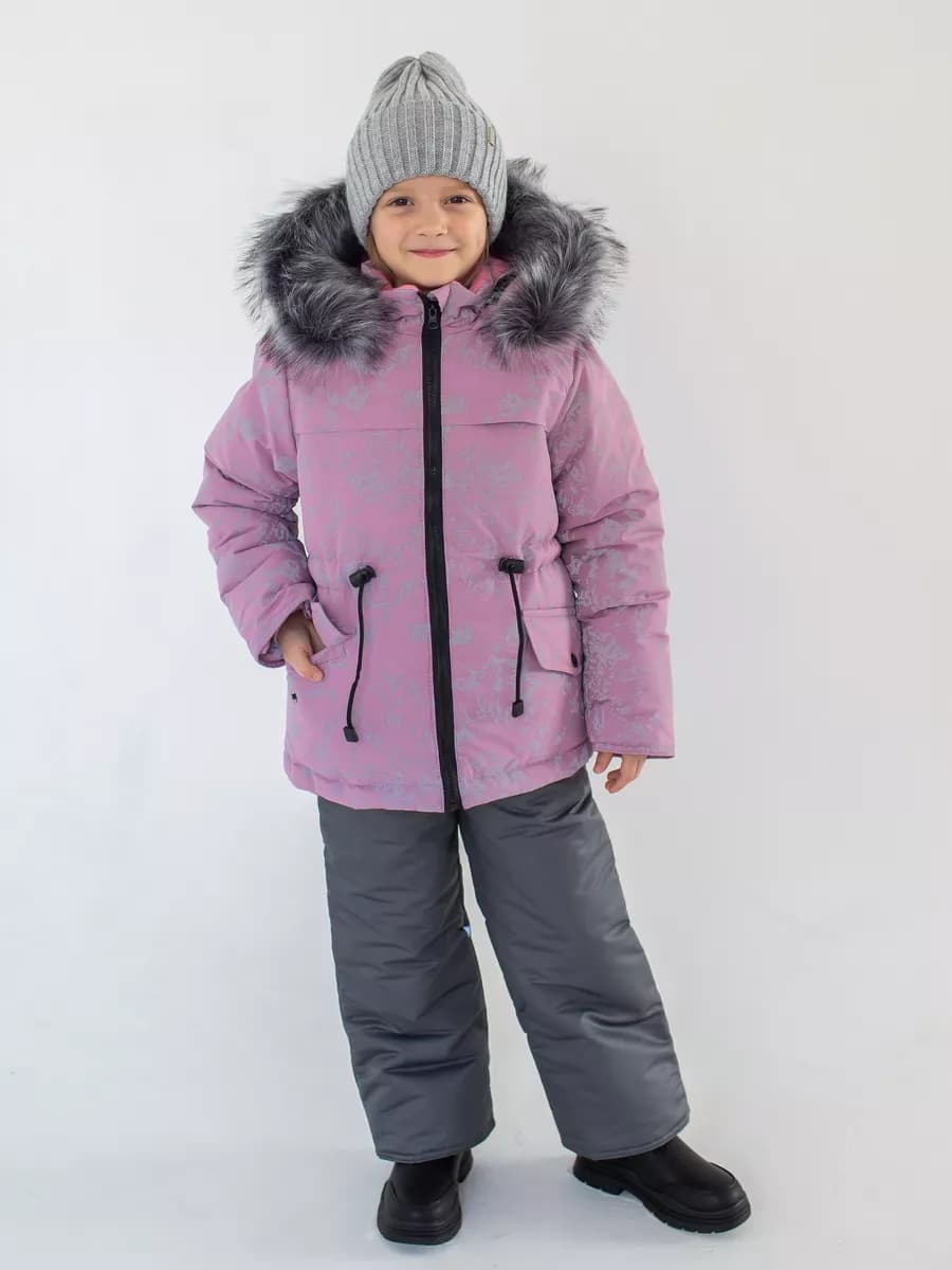 Зимний костюм для девочки мембранный