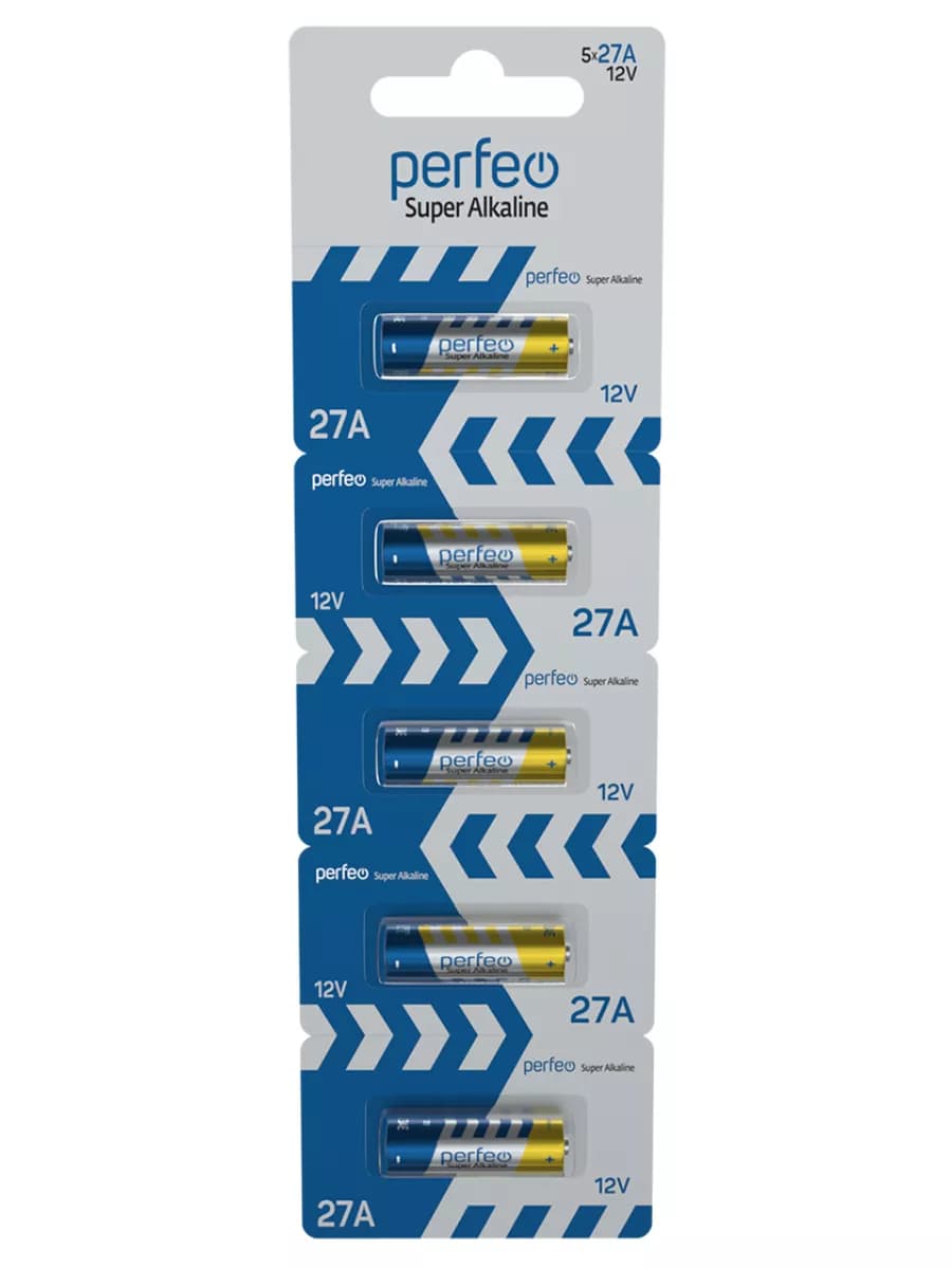 Батарейки 27A MN27 A27 алкалиновые Super Alkaline 5шт, 12V