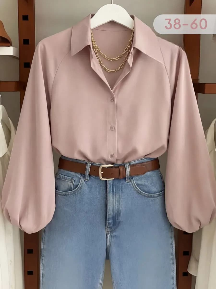 Блузка нарядная больших размеров