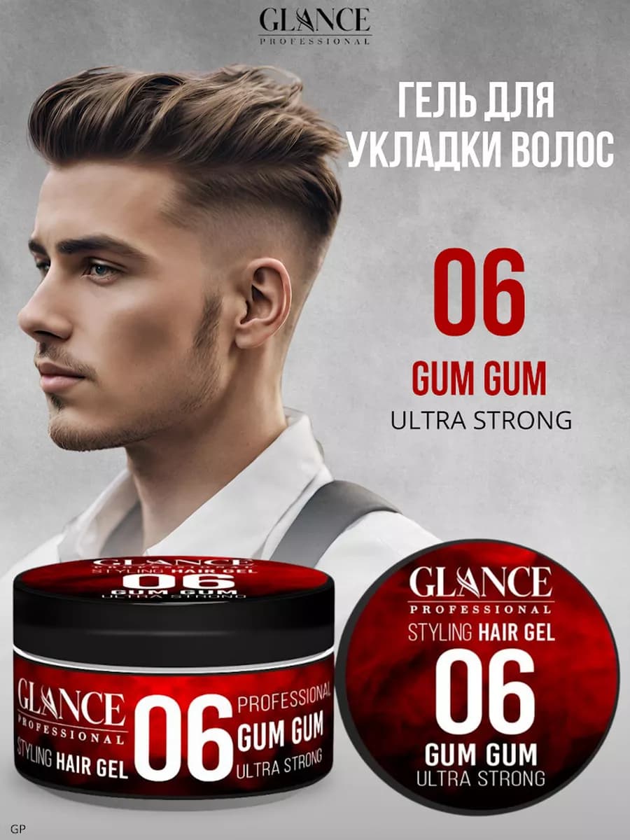 Гель для укладки волос Gum Gum Ultra Strong 06 Глансе