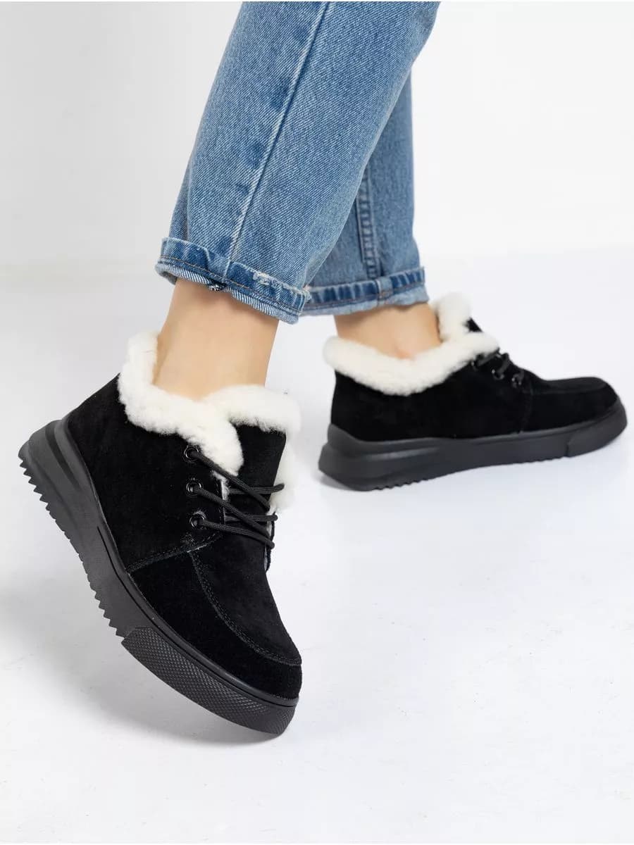 Ботинки женские зимние короткие