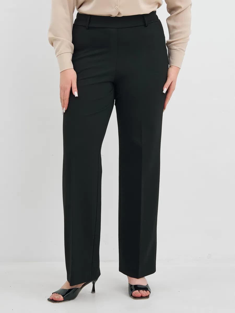 Классические брюки палаццо больших размеров