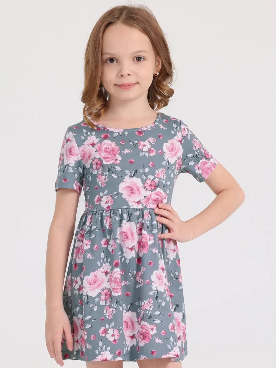 Платье в садик хлопок 100%