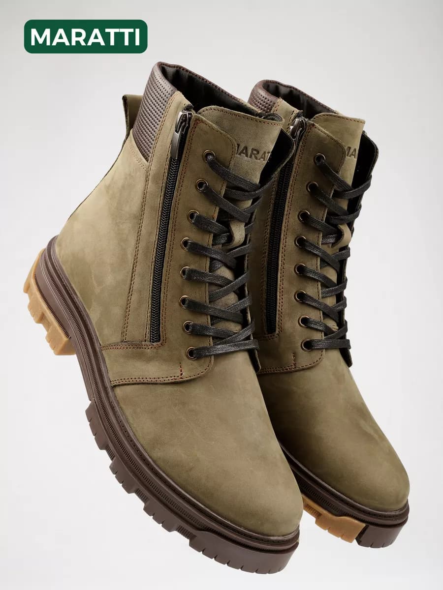 Ботинки зимние высокие с мехом