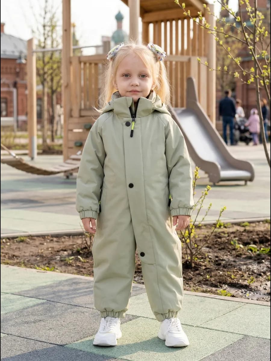 Демисезонный комбинезон для детей - фото 1