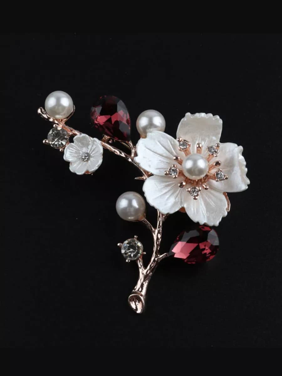 Подарок женщине брошь бижутерия