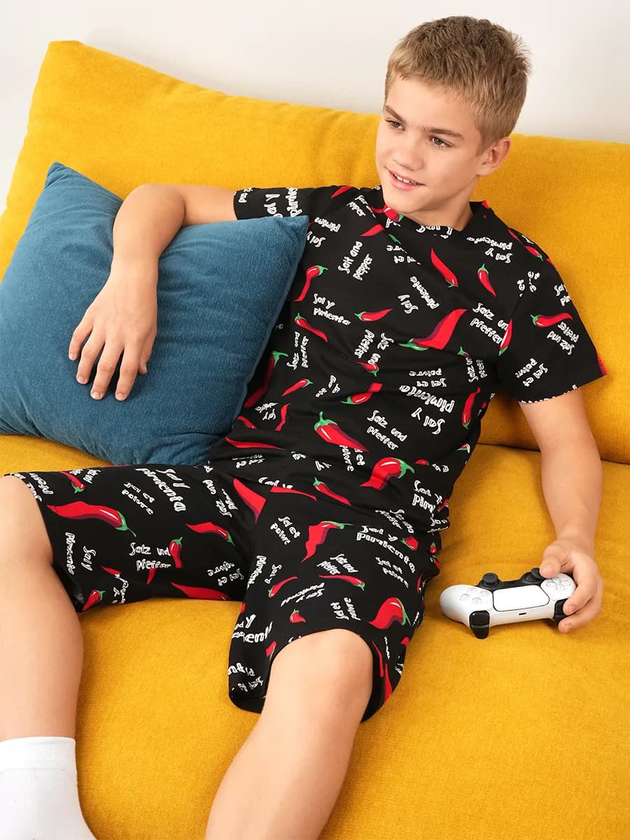 Костюм с шортами детский домашний