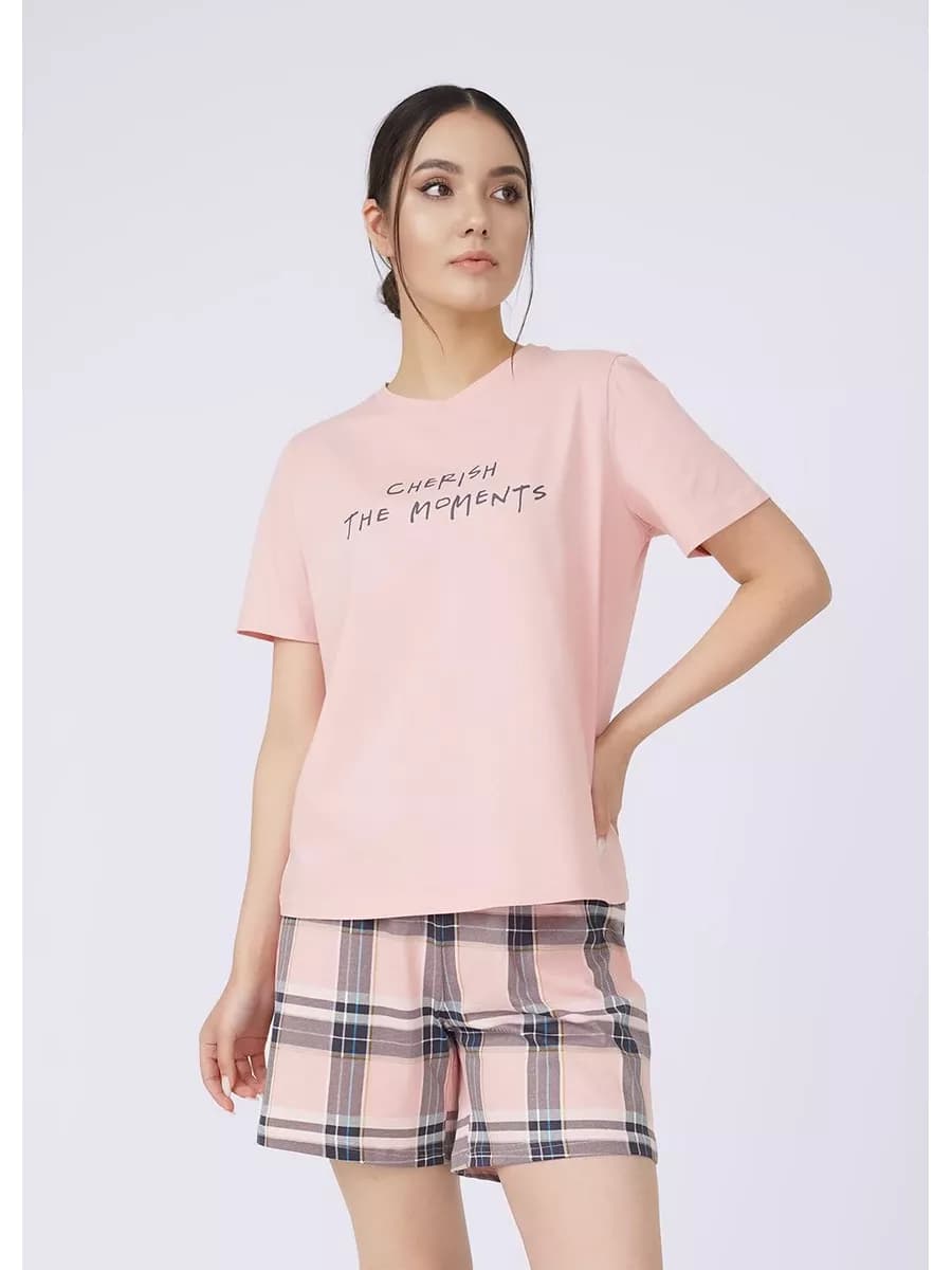 Шорты пижамные трикотажные для дома