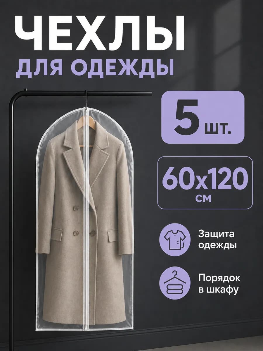 Чехол для одежды кофр