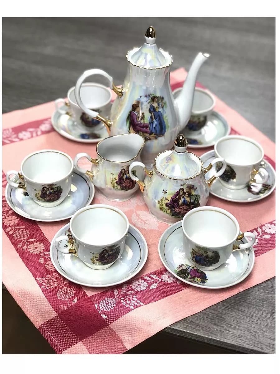 Кофейный сервиз на 6 персон