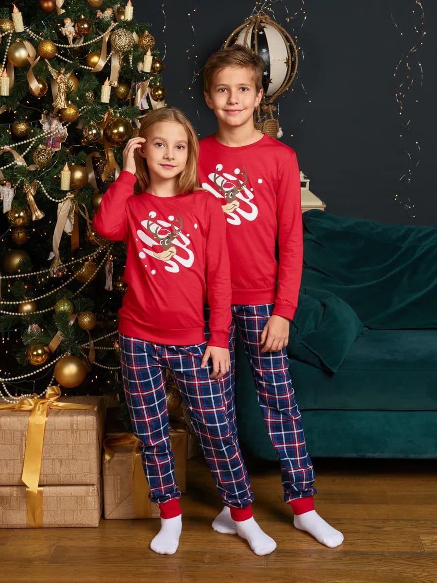 Пижама детская новогодняя 2026 год