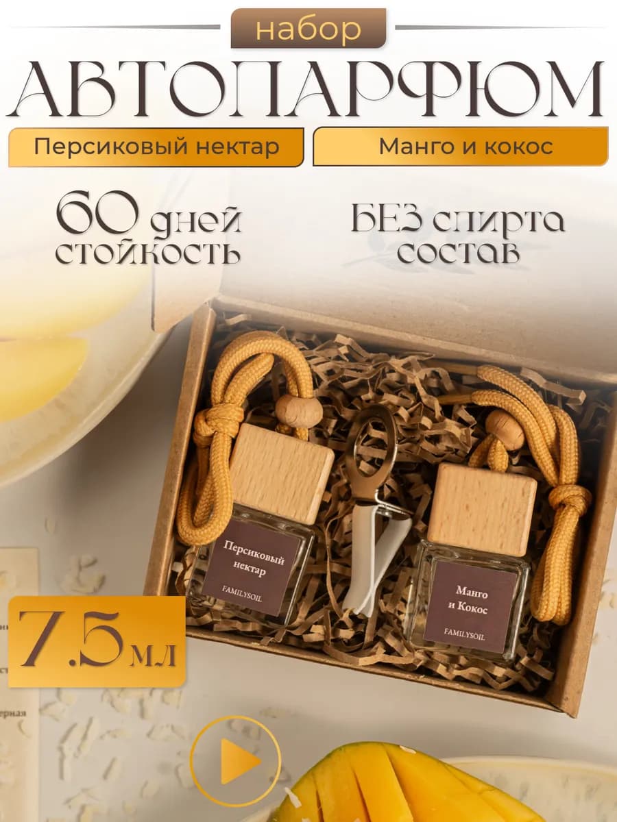 Ароматизатор в машину подарочный набор