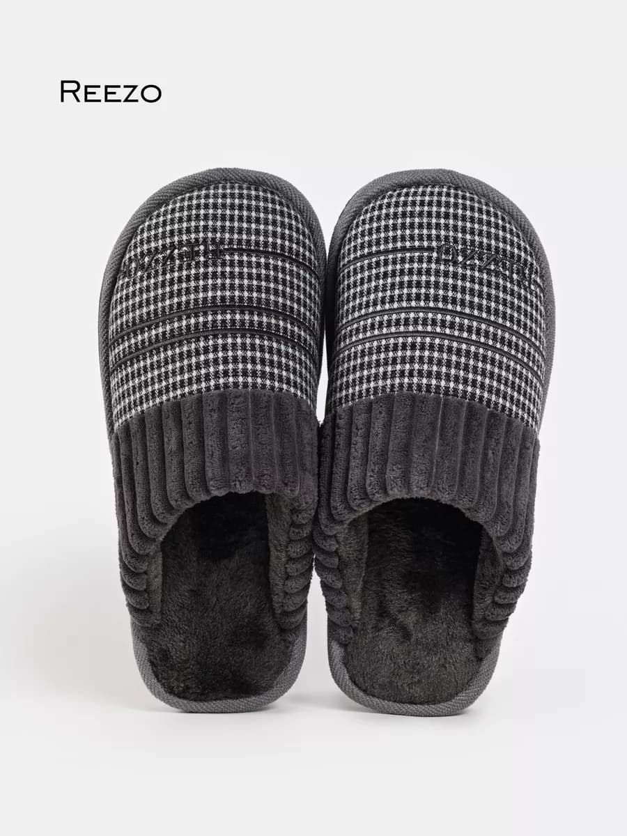 Домашние закрытые тапочки для мужчин и женщин