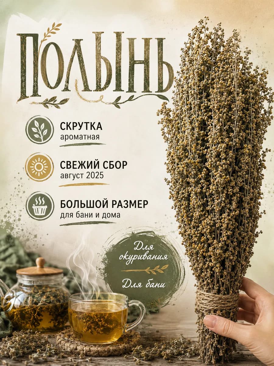 Полынь скрутка (оберег и окуривание)