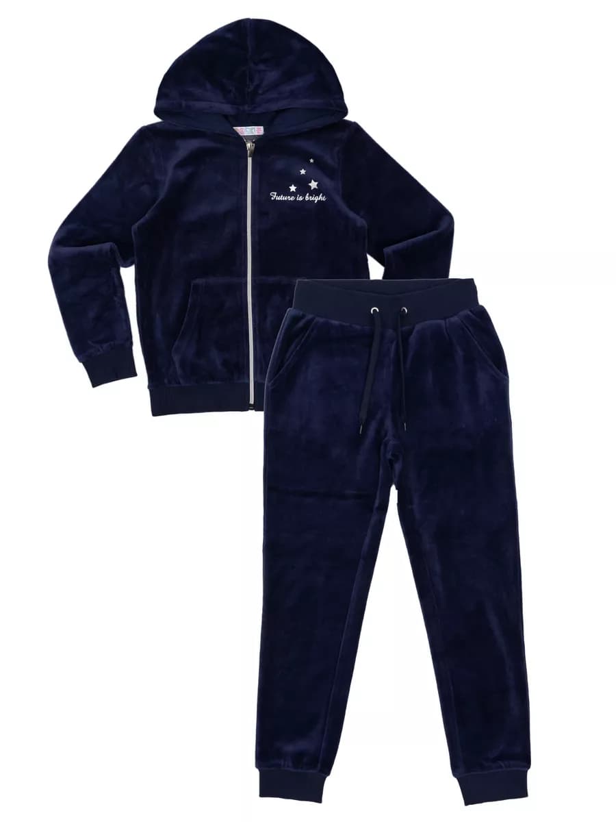 Костюм из велюра для девочки