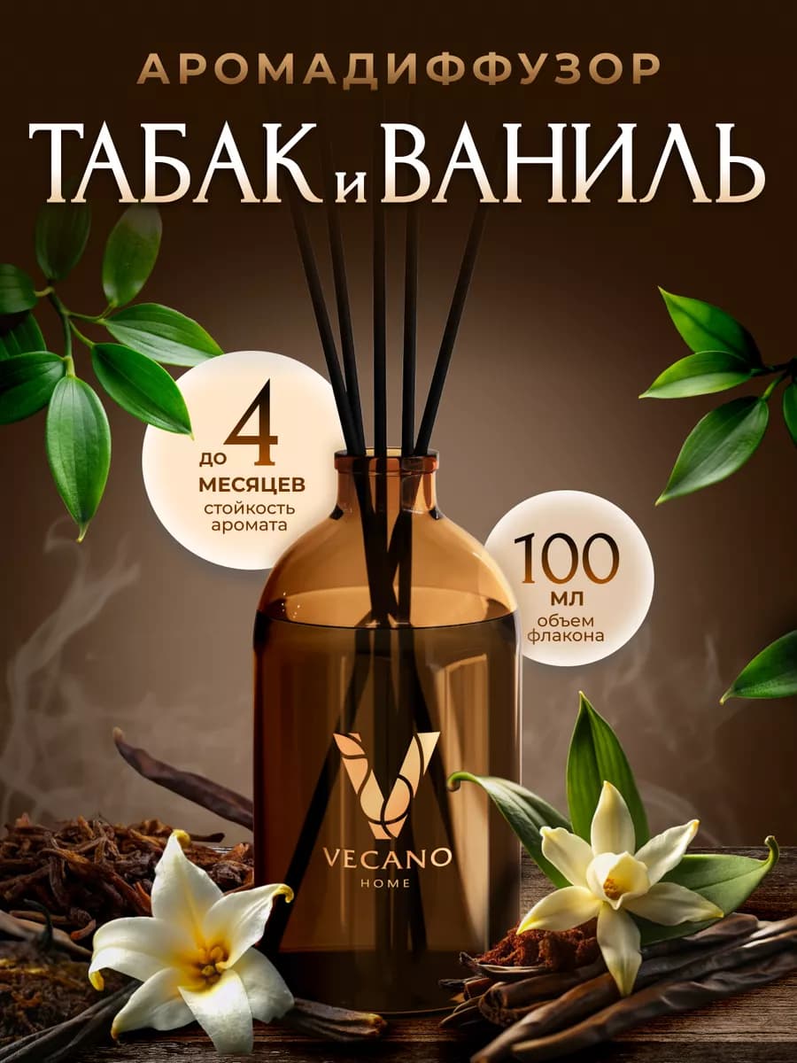 Ароматизатор для дома парфюм аромат диффузор с палочками 100