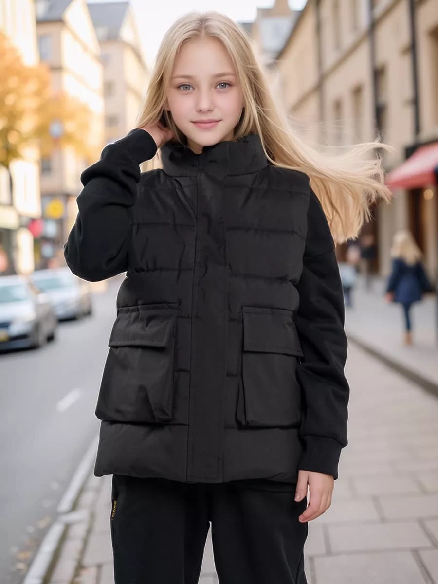 Жилетка утепленная демисезонная