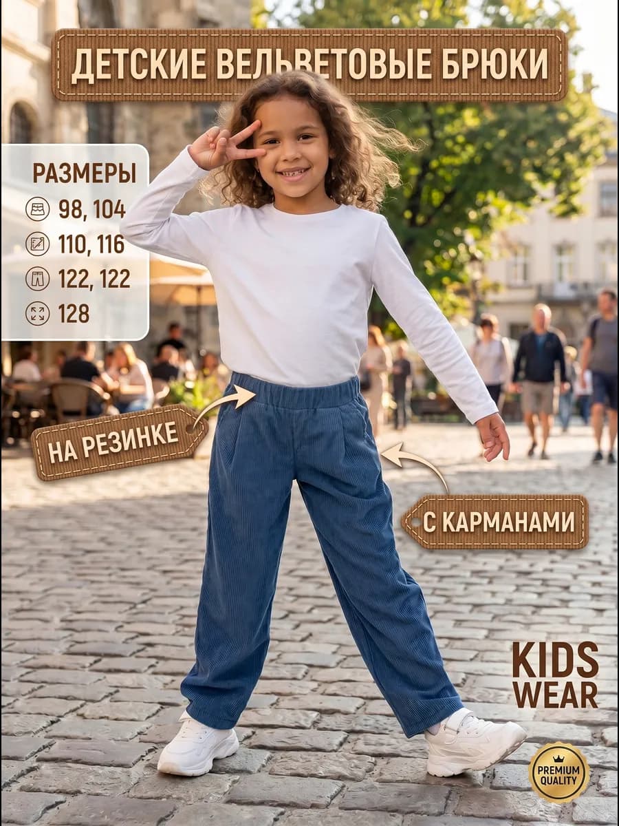 Вельветовые брюки
