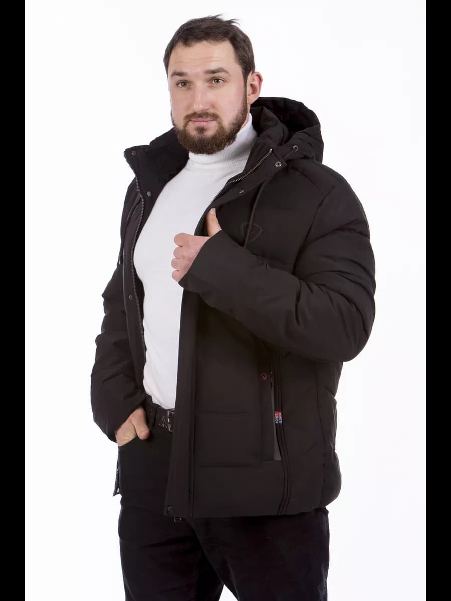 Пуховик зимний большие размеры