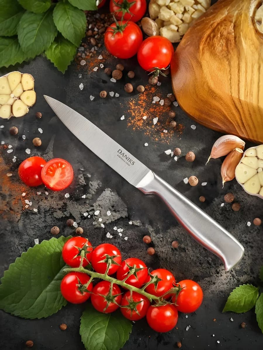 Нож кухонный универсальный, нержавеющая сталь, 12.5 см
