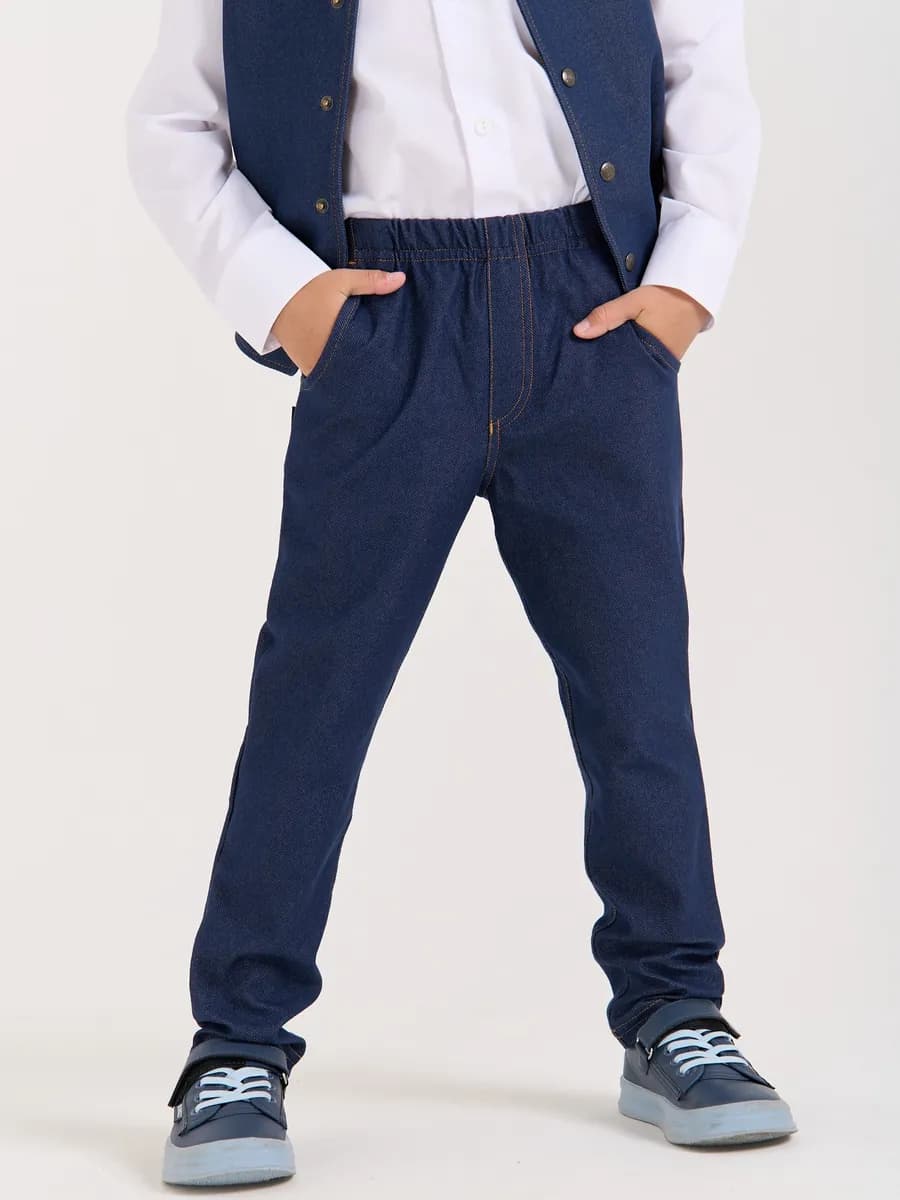 Брюки чиносы на резинке детские