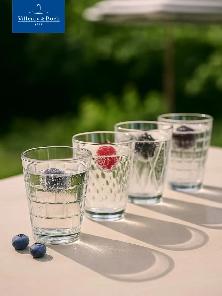 Набор стаканов 300 мл, 4шт, Dressed Up