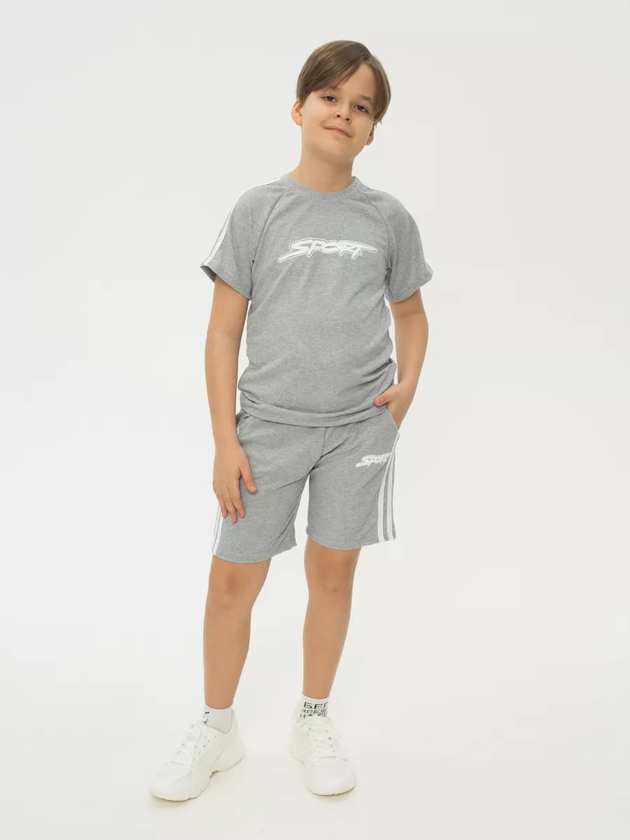 Костюм летний с шортами домашний трикотажный