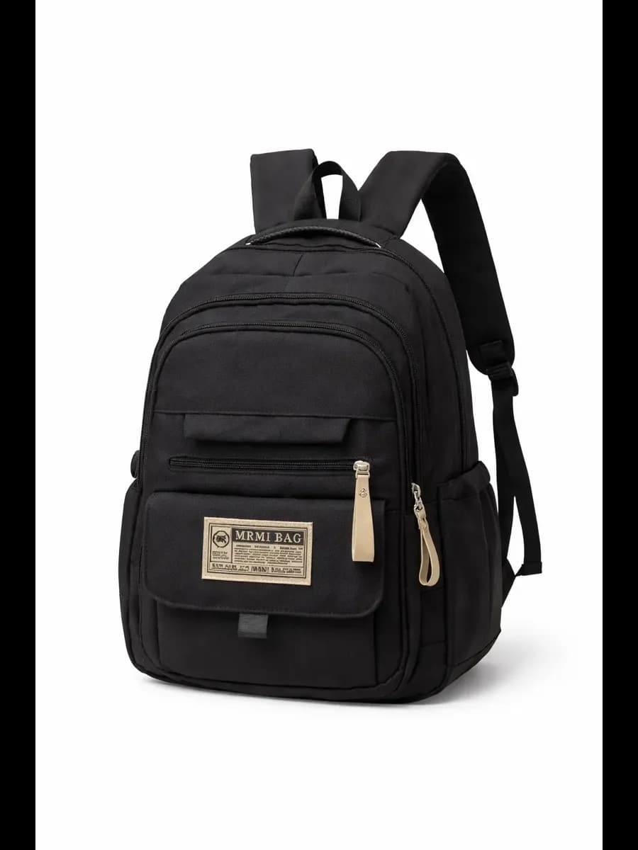 Рюкзак школьный для подростков портфель черный