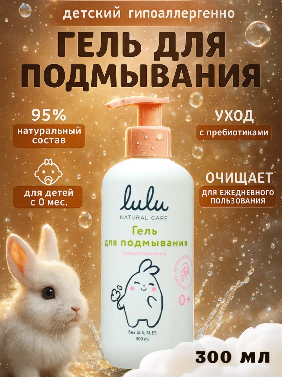 Гель для подмывания младенцев 300 мл