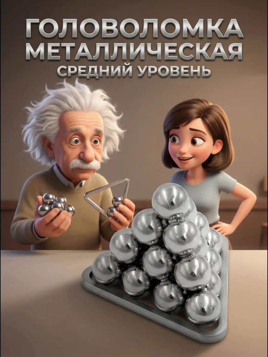 головоломка металлическая