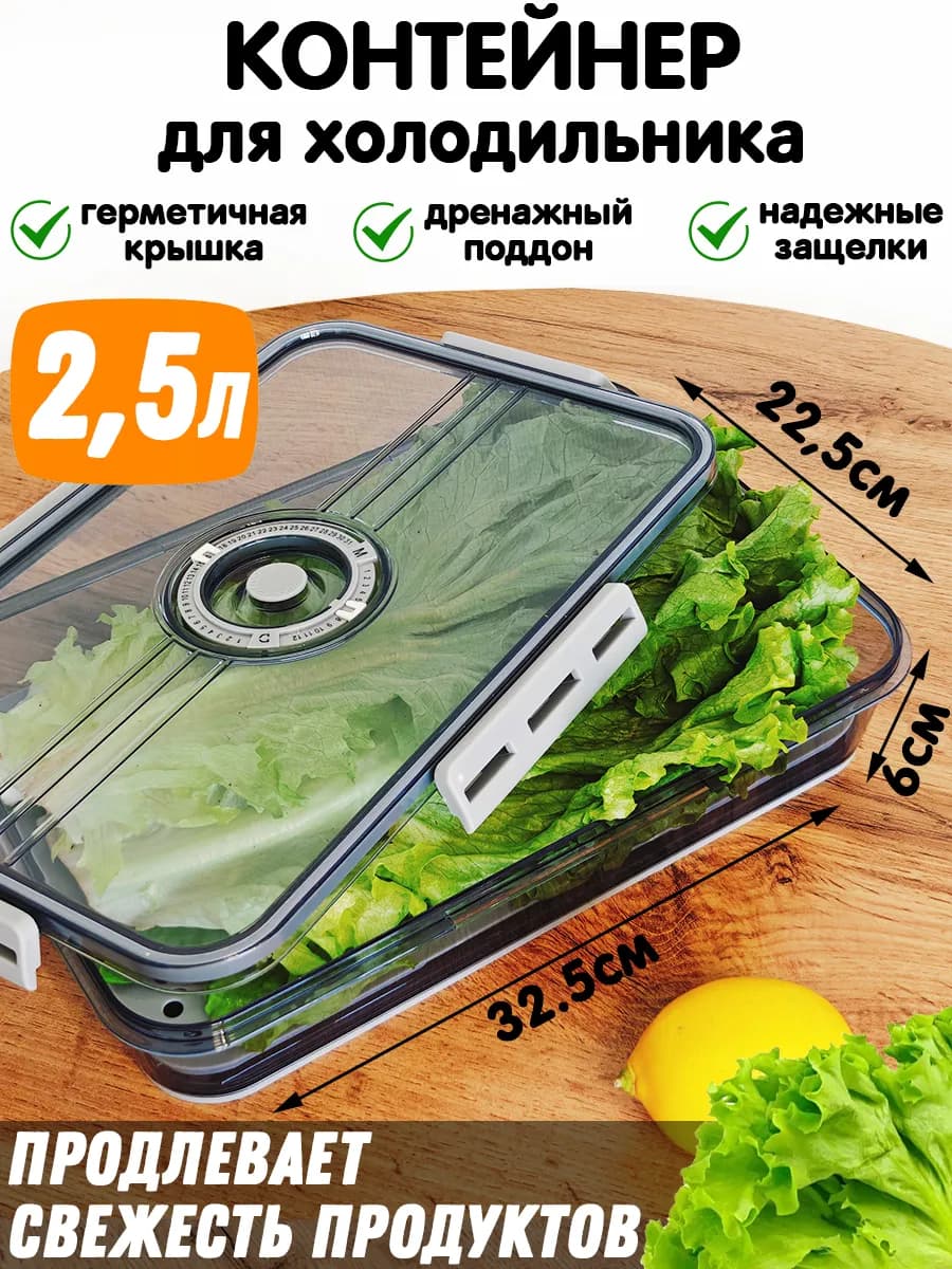 Контейнер для хранения охлажденных продуктов