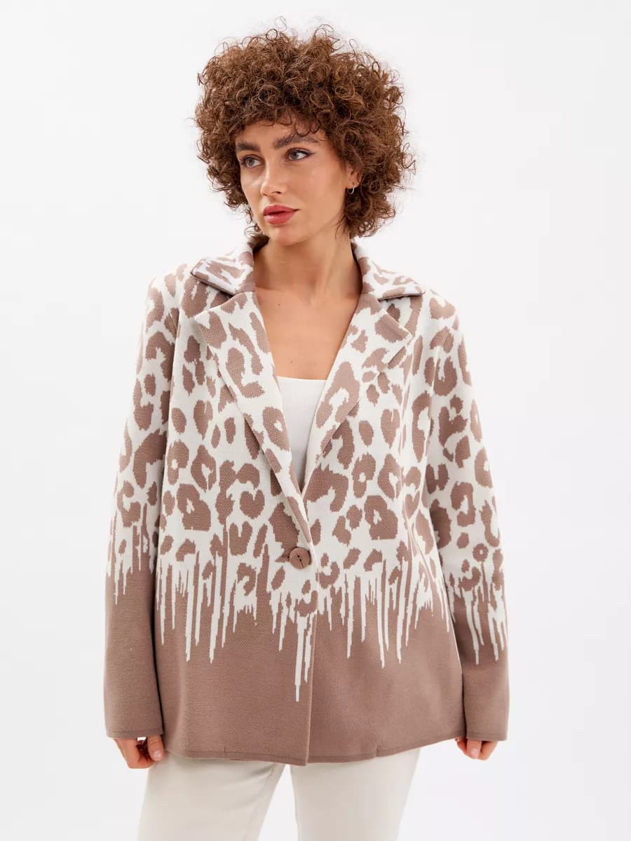 Жакет трикотажный