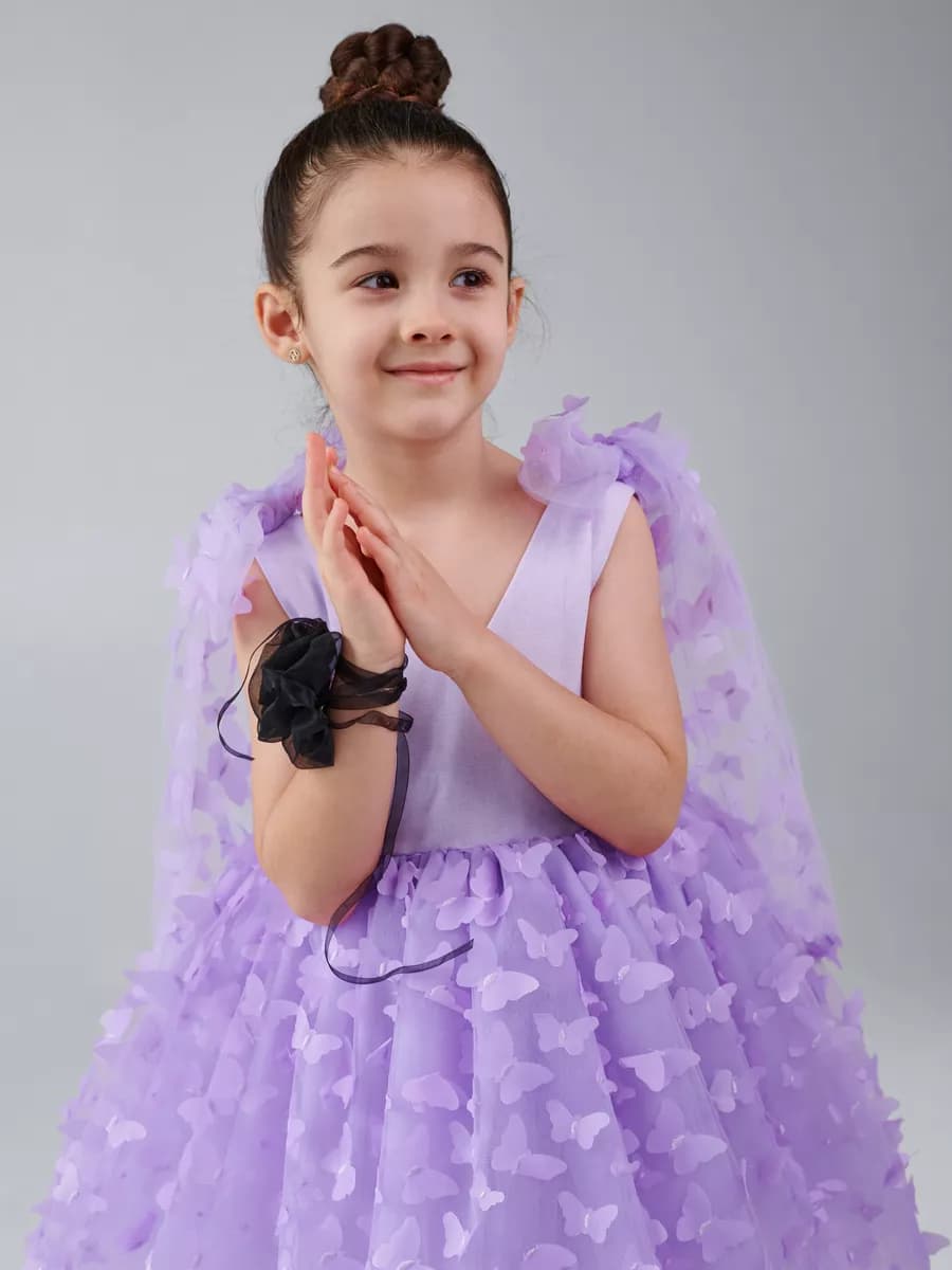 Платье праздничное нарядное детское короткое в садик - фото 1