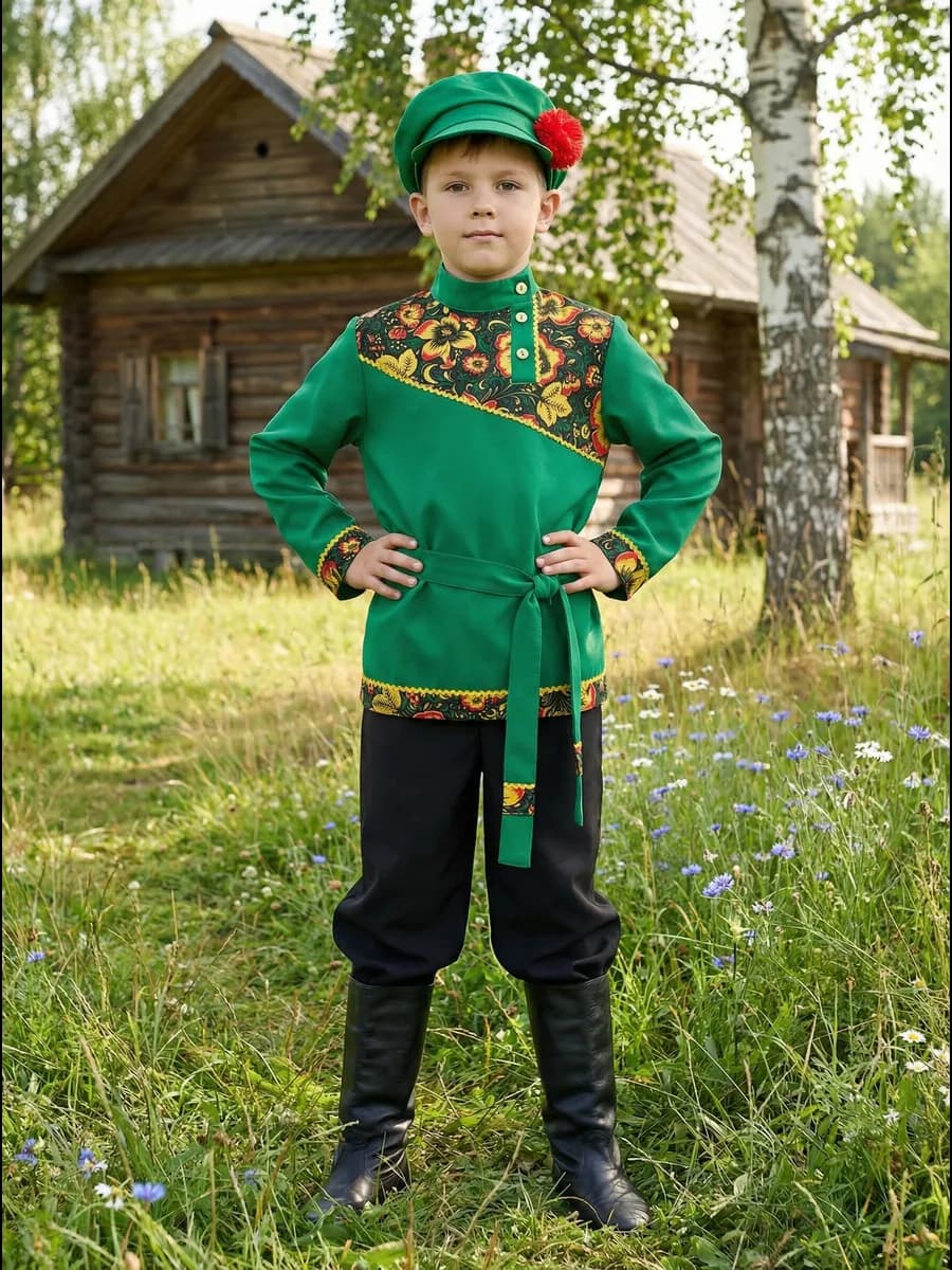 Рубашка косоворотка русская народная