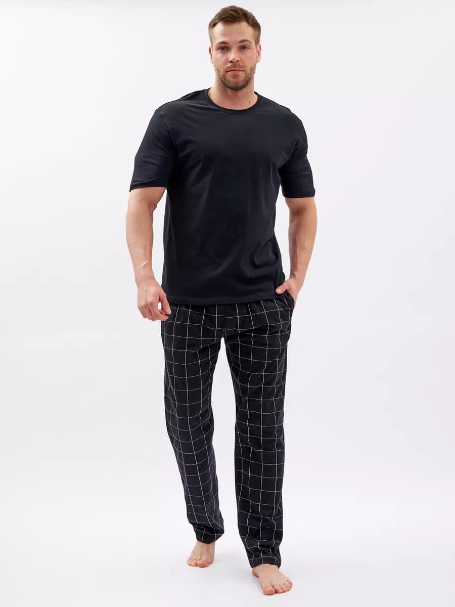 Пижама со штанами хлопок