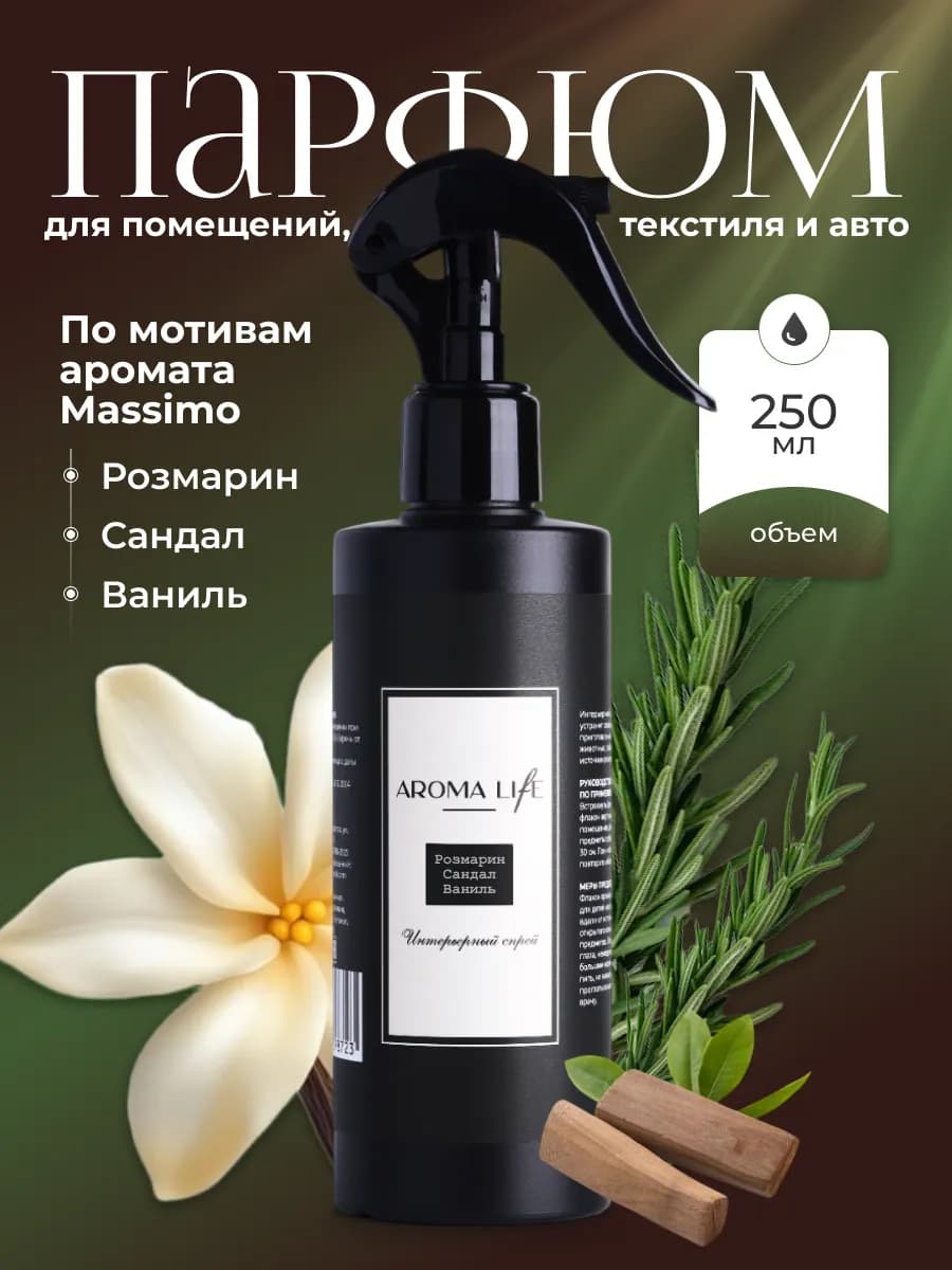Освежитель воздуха парфюм для дома и авто