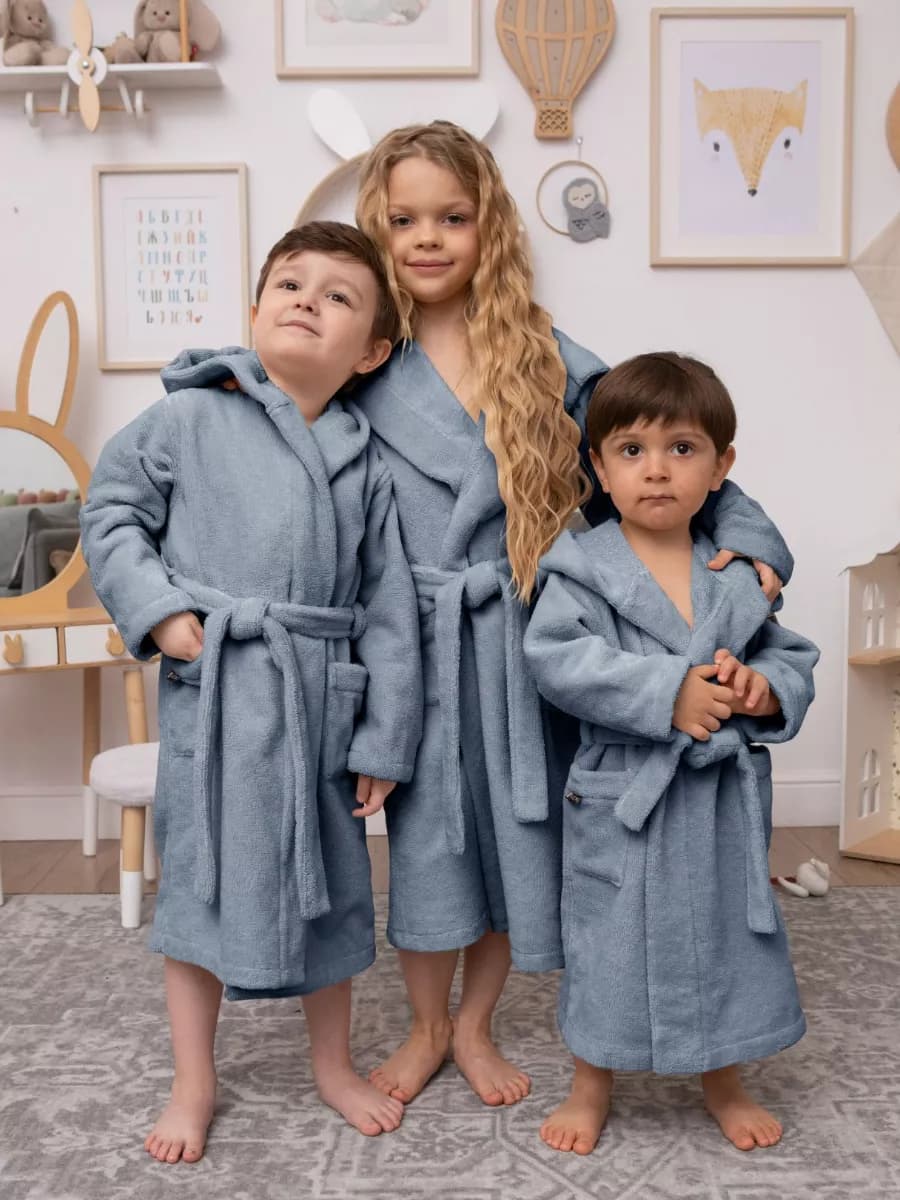 Халат детский махровый MINI BOSS