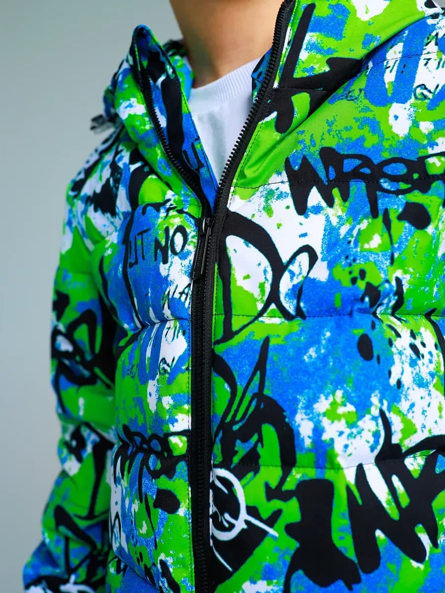 Куртка демисезонная для подростка с капюшоном