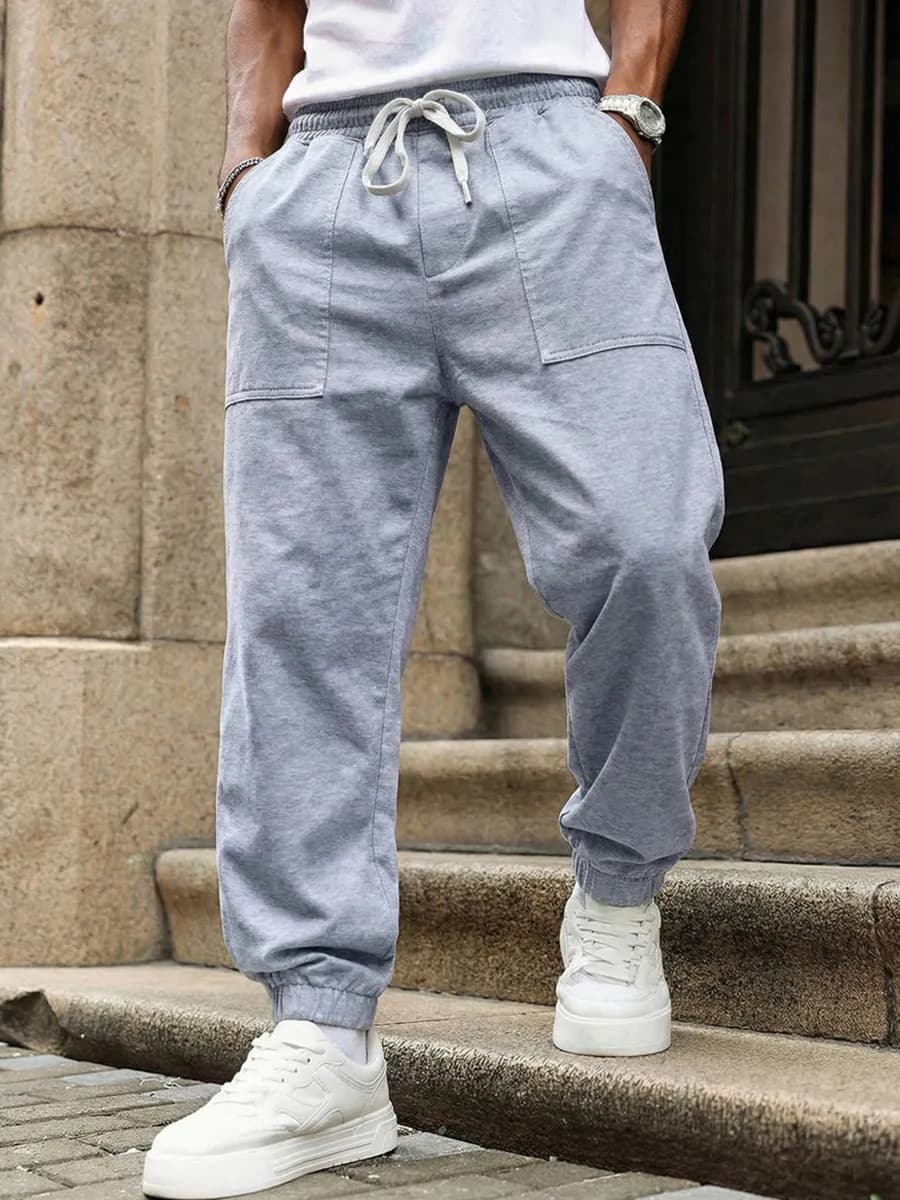 Спортивные широкие штаны бананы оверсайз