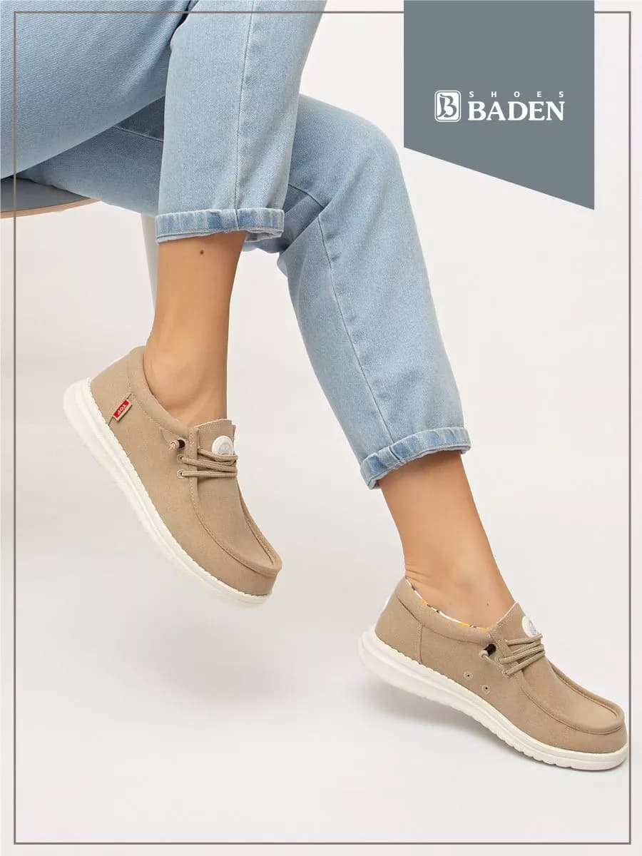 Мокасины текстильные летние