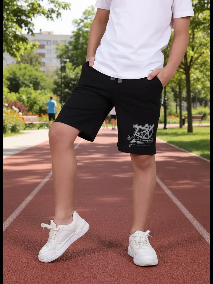 Шорты для мальчика черные на физкультуру