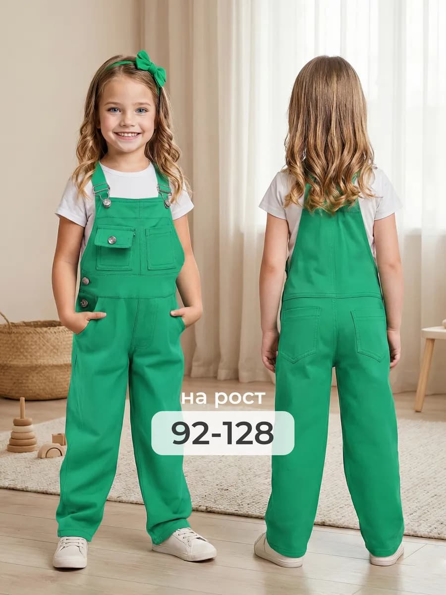 Джинсовый комбинезон для малышей