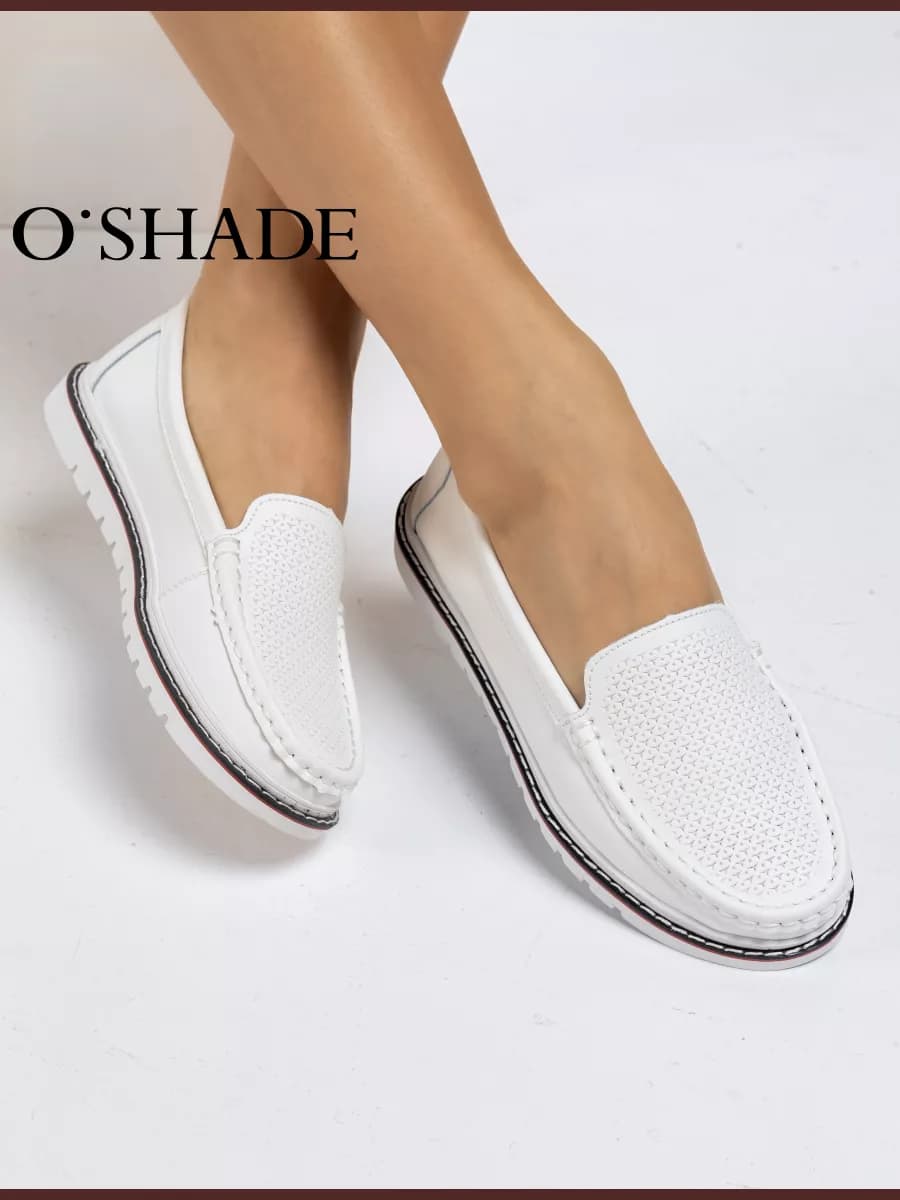 Мокасины женские летние