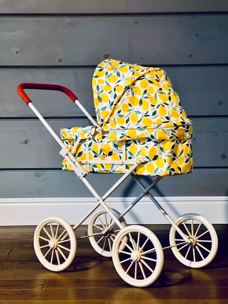 Детская коляска люлька для кукол 45 см